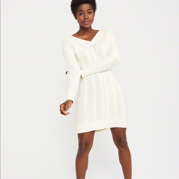 abercrombie & fitch sweater dresses